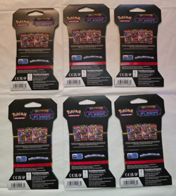 Pokemon TCG Phantasmal Flames Mega Evolution x6 Sleeved Booster Pack Lot (5/5) - Image 4
