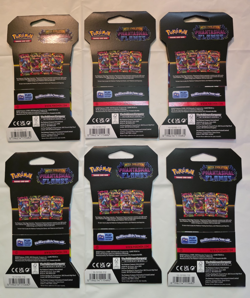Pokemon TCG Phantasmal Flames Mega Evolution x6 Sleeved Booster Pack Lot (4/5) - Image 4