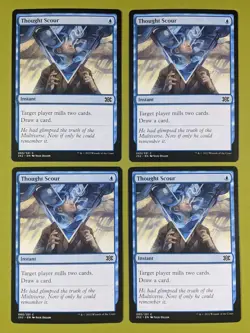 Thought Scour x4 Double Masters 2022 4x Playset Magic the Gathering MTG - Image 1