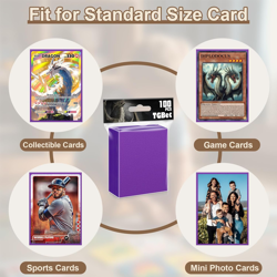 1200ct MTG Card Sleeves, Matte Trading Card Sleeves, Textured Back Penny Card Sl - Image 4
