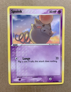 Spoink 66/106 EX Emerald - Common Pokemon Card - NM/Mint - Image 1
