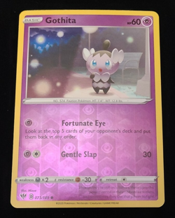 Pokemon- GOTHITA 073/189- Darkness Ablaze- Reverse Holo Card - Image 1