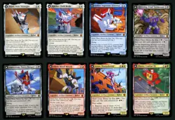Transformers Complete 17 Card Set with Tokens NM - MTG BOT Universes Beyond (A) - Image 2