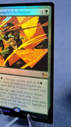 Michelangelo's Technique #122 Foil R - Teenage Mutant Ninja Turtles TMNT MTG - Image 4