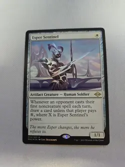 MTG: Esper Sentinel (LP): Modern Horizons 2 (FOIL) - Image 1