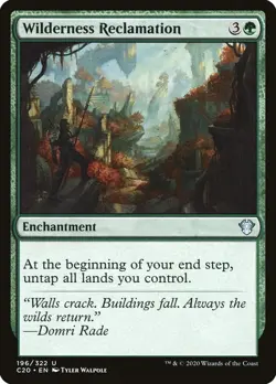 MTG Wilderness Reclamation - 196 / English / Near Mint - Image 1
