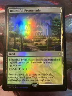 Bountiful Promenade Commander Legends: Battle for Baldur's Gate Foil - Image 1