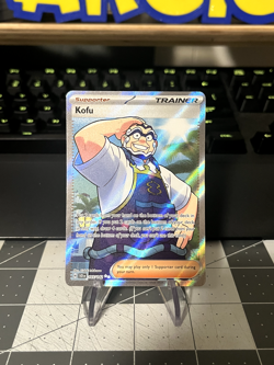 Kofu 165/142 Ultra Rare - Stellar Crown Pokemon Card - NM - Image 1