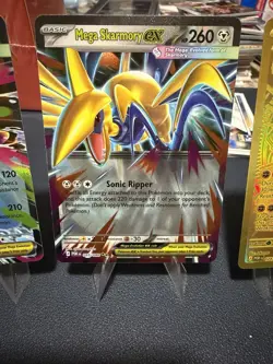 Mega Zygarde EX 124/088 Gold Hyper Rare Perfect Order Pokemon + 4 Other Cards - Image 5