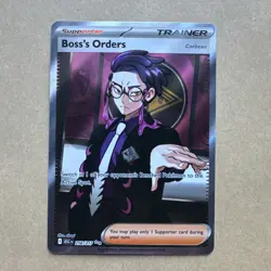 Boss's orders 256/217 | ascended hero's | NM | Illustration Rare | Pokemon TCG - Image 1