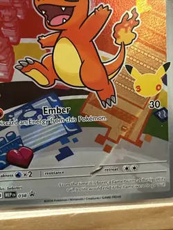 Charmander 038 Me: Mega Evolution Promo Holo Pokemon First Partner - Image 5