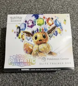 Prismatic Evolutions & surging sparks Pokemon Center Elite Trainer Box ETBs - Image 1