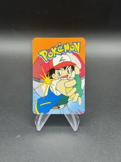 Gastly Holo Pokemon Vintage 2000 Vending Prism Sticker Nintendo Rare - Image 2