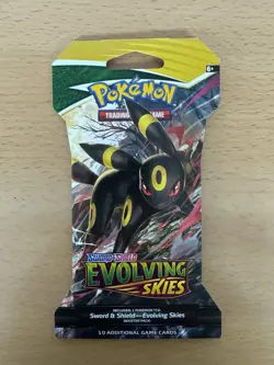 x4 Evolving Skies Sleeved Pokemon Booster Pack - Complete Art Set (Sealed) - Image 5