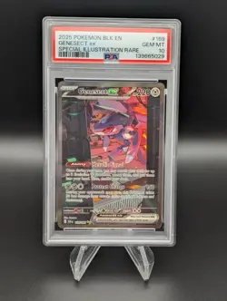 2025 Pokemon BLK EN Genesect ex Special Illustration Rare PSA GEM MINT 10 - Image 1