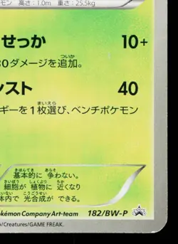 LEAFEON 182/BW-P BLACK & WHITE PROMOS JAPANESE POKEMON TCG - Image 5