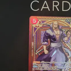 Silvers Rayleigh SP OP09-005 R A Fist of Divine Speed ONE PIECE Card Japanese - Image 2