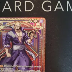 Silvers Rayleigh SP OP09-005 R A Fist of Divine Speed ONE PIECE Card Japanese - Image 3