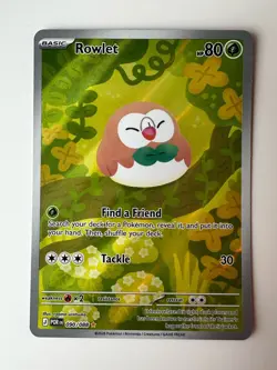 Pokemon TCG Rowlet 90/88 | Perfect Order | Illustration Rare NM/M - Image 1