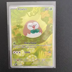 Pokemon TCG Perfect Order - Rowlet Illustration Rare 90/88 - Image 1