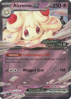 Alcremie ex (075/159) (Journey Together Stamped) [Miscellaneous Cards] - Image 1