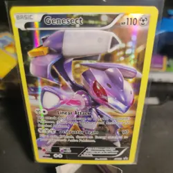 Genesect XY119 Full Art Holo Black Star Promo Pokemon Trading Card - NM - Image 1