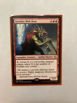 MTG Commander Deck Krenko Mob Boss Mono Red Goblins Purphoros 100 Card NM/LP EDH - Image 3