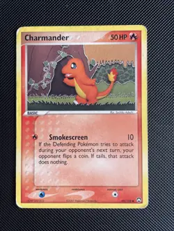 Charmander - 48/108 - Power Keepers - Pokemon Card - 2007 - PLAYED - Image 1