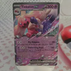 Pokemon TCG Card - Tinkaton ex SVP 031 – Black Star Promo svp 031 - Image 1