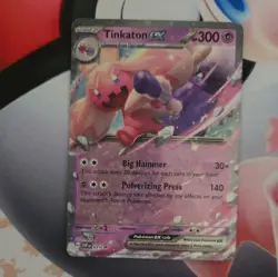 Pokemon TCG Card - Tinkaton ex SVP 031 – Black Star Promo svp 031 - Image 3