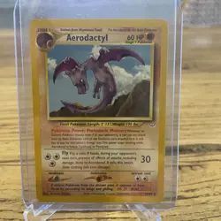 Aerodactyl 15/64 - Non Holo Rare - Neo Revelation Pokemon Card NM - Image 1