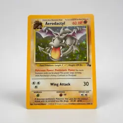 Pokemon Aerodactyl 1/62 Fossil Set Holo Rare WOTC 1999 – Excellent Condition - Image 1