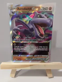 Pokemon TCG Aerodactyl Vstar Sword & Shield - Lost Origin 093/196 Holo Ultra... - Image 1