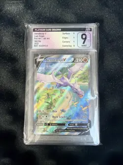 Pokemon TCG - Aerodactyl V (Alternate Art) 180/196 Lost Origin PSA 9 - Image 2