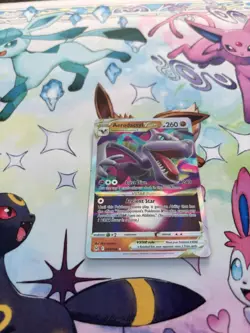 Pokemon TCG Aerodactyl VSTAR Holo Ultra Rare Card Lost Origin 093/196 - Image 1