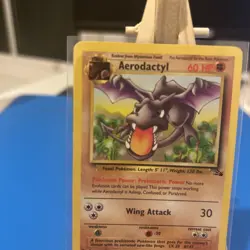 Pokemon TCG Aerodactyl 16/62 Fossil Rare Non-Holo LP - Image 4