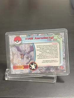 Topps Pokemon Chrome TV Animation Aerodactyl #142 Non-Sport Trading Card - Image 2