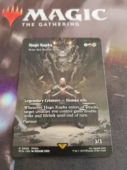 Mtg. Hugo Kupka - Bruse Tarl, Boorish Herder. Showcase. Final Fantasy. Nm - Image 1