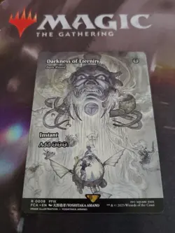 Mtg. Darkness of Eternity - Dark Ritual. Showcase. Final Fantasy. Pack Fresh - Image 1