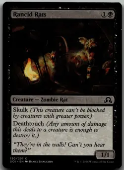Rancid Rats C Shadows over Innistrad 130 LP - Image 1