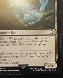 Undercity Dire Rat 0123 Common Final Fantasy Magic: The Gathering - Image 5