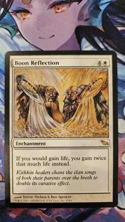 MtG Boon Reflection - Shadowmoor (SHM) #5/301 Non-Foil NM Near Mint - Image 1