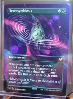 Terrasymbiosis (Borderless) Edge of Eternities MTG Regular Near Mint - Image 3