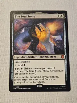 MTG The Soul Stone - Marvel's Spider-Man Nm - Image 1