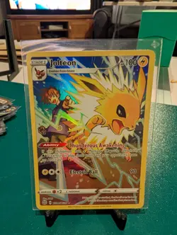 Pokemon TCG Jolteon TG04/TG30 Holo Rare Trainer Gallery Brilliant Stars - Image 1