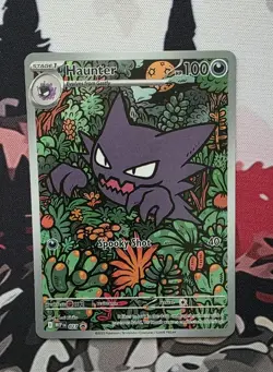 Haunter MEP 027 Black Star Promo Illustration Rare Pokemon Card NM/M - Image 1