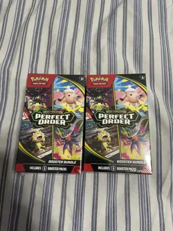 Pokemon TCG Perfect Order Booster Bundle Set Of 2 New Sealed - Image 1