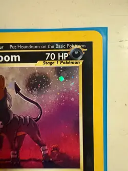LIGHTLY PLAYED Houndoom 08/64 Neo Revelation Holo LP with Swirl Pokemon TCG - Image 5