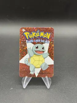 Squirtle Holo Pokemon Vintage 2000 Vending Prism Sticker Nintendo Rare - Image 1