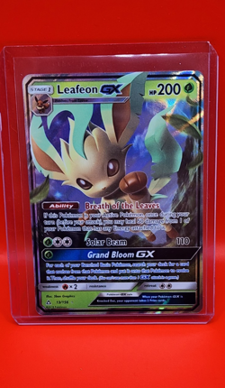 Leafeon GX 13/156 [US SELLER] Sm-Ultra Prism Ultra Rare Holo Pokemon TCG - Image 1